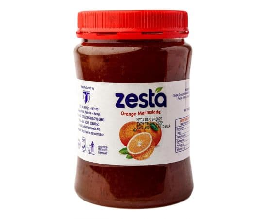 Zesta Orange Marmalade Jam Jar - Bulkbox Wholesale