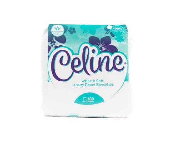 Celine Premium Serviettes Single Pack 60x100 Sheets - Bulkbox Wholesale