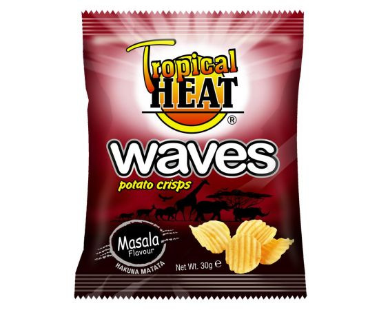 Tropical Heat Waves Crisps Masala - Bulkbox Wholesale