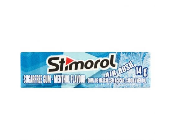 Stimorol Sugar Free Air Rush Menthol Chewing Gum 25x10 Pellets - Bulkbox Wholesale