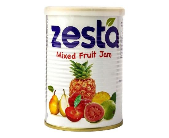 Zesta Mixed Fruit Jam Tin - Bulkbox Wholesale