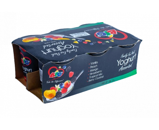 Bio Yoghurt Assorted 6Pack 1x150ml - Bulkbox Wholesale