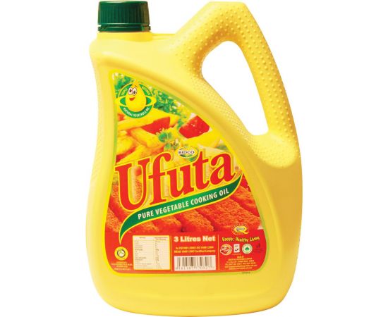 Ufuta Cooking Oil  Tray 3x3L - Bulkbox Wholesale