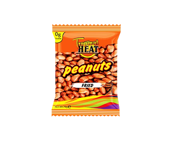 Tropical Heat Fried Peanuts 12x70g - Bulkbox Wholesale