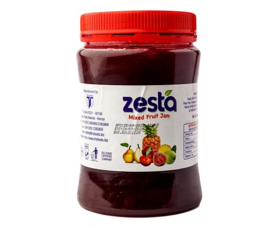 Zesta Mixed Fruit Jam Jar - Bulkbox Wholesale