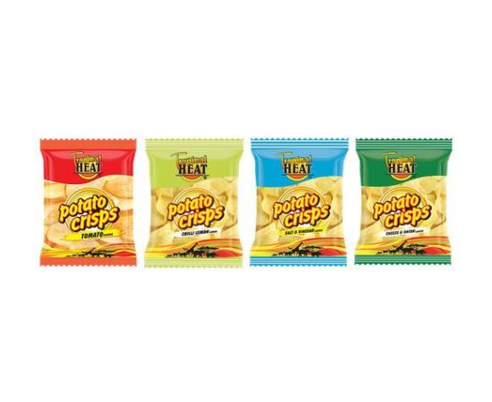 Tropical Heat Potato Crisps Assorted - Bulkbox Wholesale