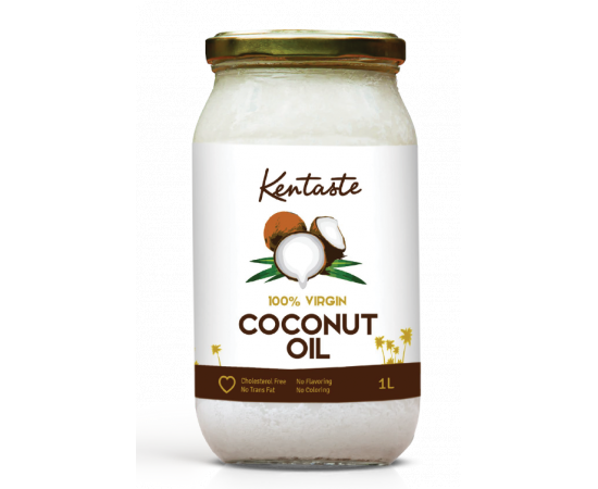 Kentaste Coconut Oil Glass 3x1L - Bulkbox Wholesale