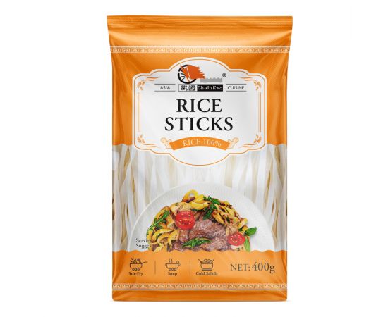 Chain Kwo Rice Sticks 5mm 5x400g - Bulkbox Wholesale