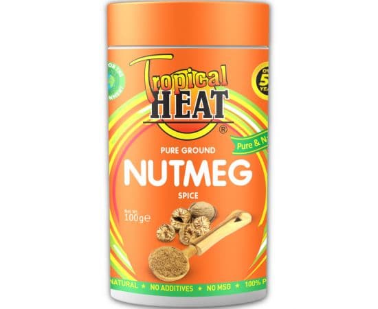 Tropical Heat Nutmeg Ground 6x100g - Bulkbox Wholesale