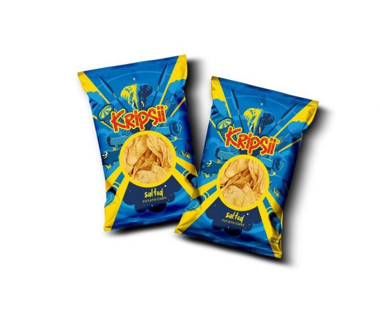 Kripsii Potato Crisps Salted 48x50g - Bulkbox Wholesale