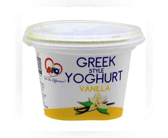 Bio Greek Style Yoghurt Vanilla 6x200ml - Bulkbox Wholesale