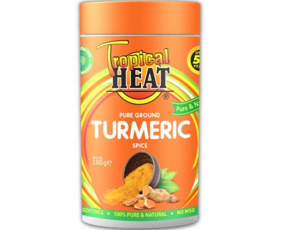 Tropical Heat Turmeric Ground  6x100g - Bulkbox Wholesale