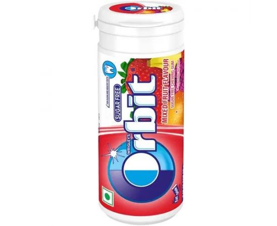 Orbit Mix Fruit Chewing Gum Bottle  8x20 Pellets - Bulkbox Wholesale