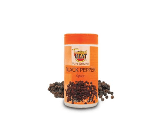 Tropical Heat Black Pepper Ground  6x50g - Bulkbox Wholesale