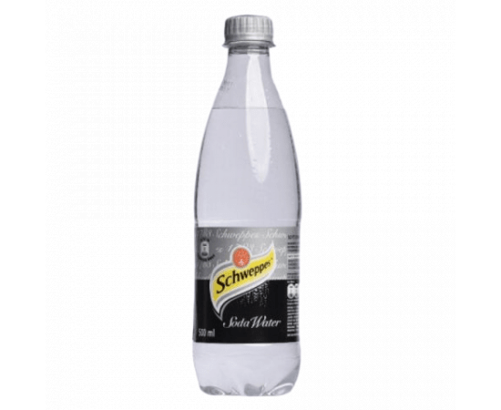 Schweppes Soda Water 24x500ml - Bulkbox Wholesale