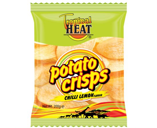 Tropical Heat Potato Crisps Chilli Lemon - Bulkbox Wholesale