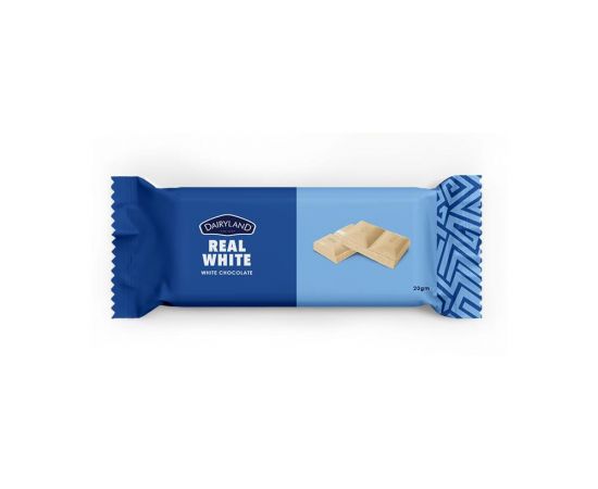 Dairyland Real White Chocolate 24x20g - Bulkbox Wholesale