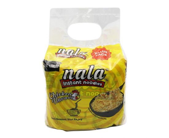 Nala Instant Noodles Value Pack 8x120g - Bulkbox Wholesale