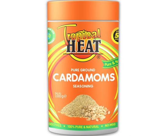 Tropical Heat Cardamoms Ground  6x100g - Bulkbox Wholesale