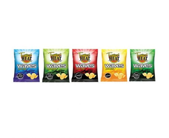 Tropical Heat Waves Crisps Assorted - Bulkbox Wholesale