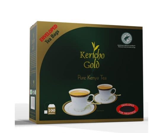 Kericho Gold Envelope Tea Bags 6x   100's - Bulkbox Wholesale