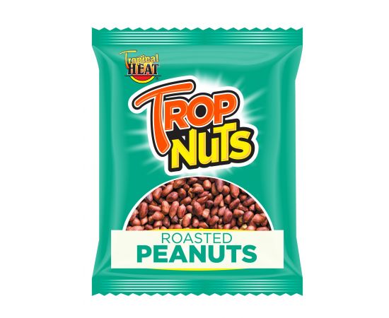 Tropnuts Roasted Peanuts 12x50g - Bulkbox Wholesale