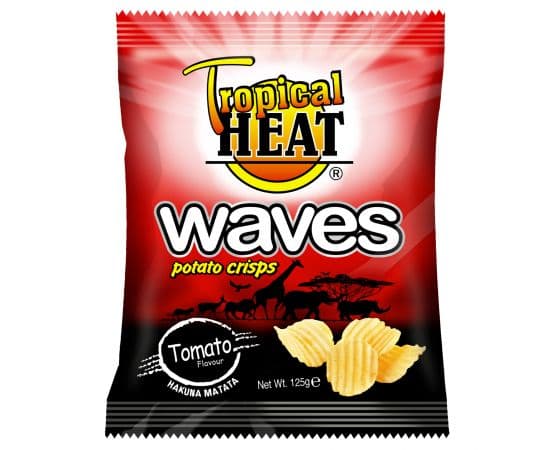 Tropical Heat Waves Crisps Tomato - Bulkbox Wholesale