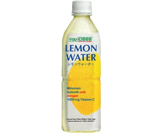 You C1000 Isotonic Drink Lemon Water  24x500ml - Bulkbox Wholesale