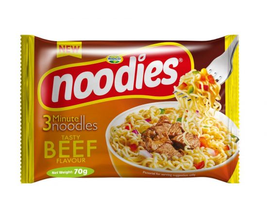 Noodies Instant Noodles Beef 40x70g - Bulkbox Wholesale