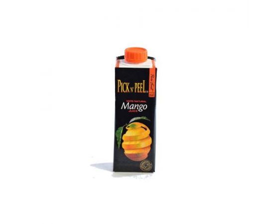 Pick N Peel Pure Fruit Juice Tetra Mango 12x250ml - Bulkbox Wholesale