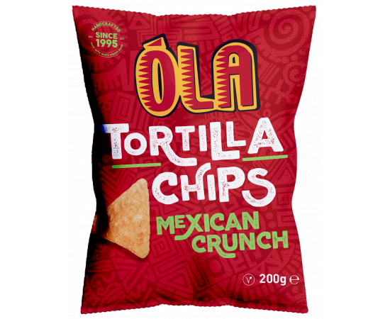 Ola Tortilla Chips Mexican Crunch 12x200g - Bulkbox Wholesale