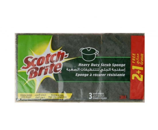 Scotch Brite Heavy Duty Laminate  - 2+1 Free (Promo) 40 Packs - Bulkbox Wholesale