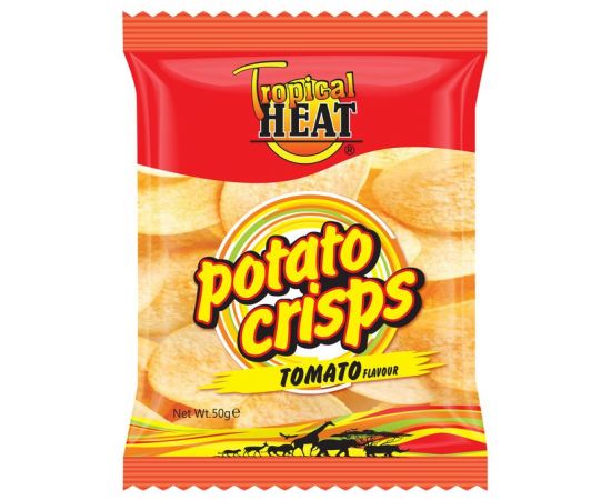 Tropical Heat Potato Crisps Assorted 24x100g - Bulkbox Wholesale