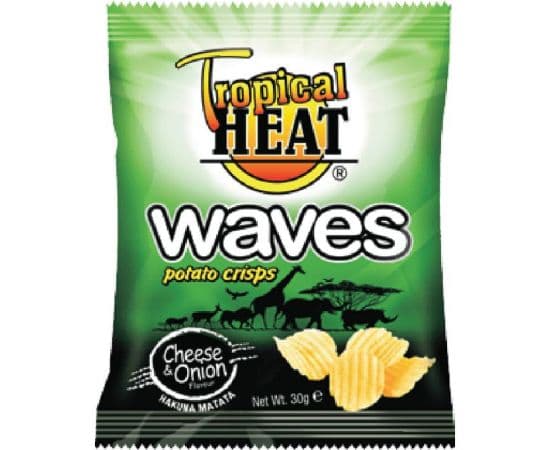 Tropical Heat Waves Crisps Assorted - Bulkbox Wholesale