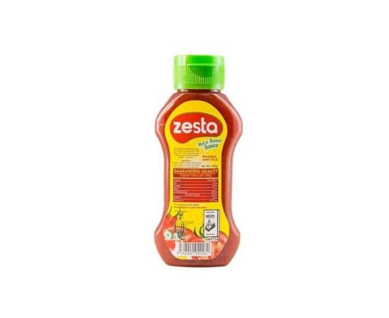 Zesta Hot & Sweet Sauce 24x250g - Bulkbox Wholesale