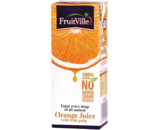 Fruitville Orange Tetra Juice - Bulkbox Wholesale
