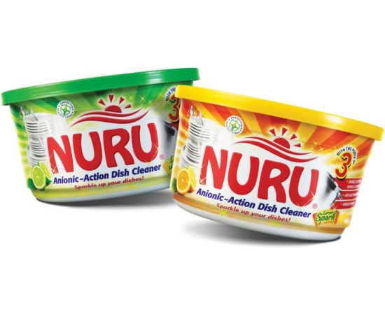 Nuru Dish Washing Paste Lime Wave    100g 6x400g - Bulkbox Wholesale