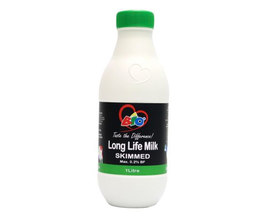 Bio Skimmed Long Life Milk 12x1L - Bulkbox Wholesale