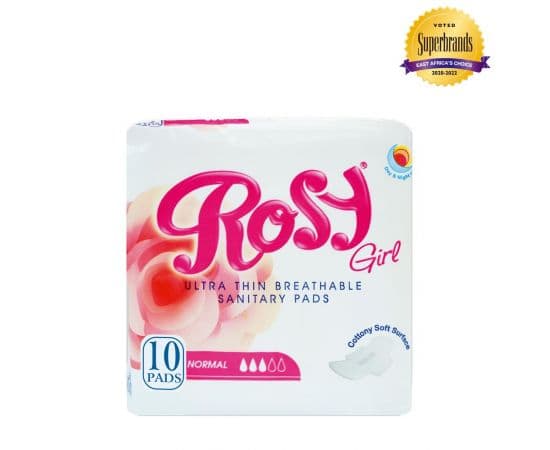 Rosy Girl Regular 10 Sanitary Pads - 24Pkts - Bulkbox Wholesale