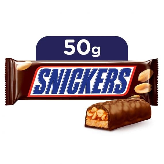 SNICKERS CHOCOLATE BAR 24X50G - Bulkbox Wholesale