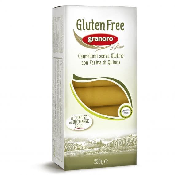 GRANORO GLUTEN FREE CANNELONI NO. 469 6X250G - Bulkbox Wholesale