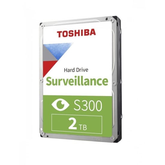 Toshiba HDD 2TB S300 Surveillance Hard Drive