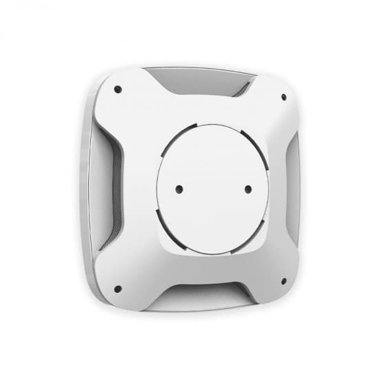 Security Wireless Haet , Smoke & Carbon Detector With Sounder (White)