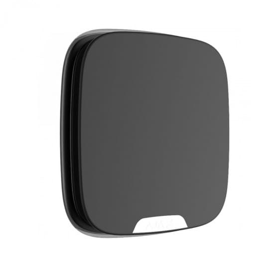 Wireless Street Siren DoubleDeck Outdoor Siren With a spot for customizable brand plate (Black)