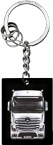 Брелок для ключей Actros (черный/серебристый)