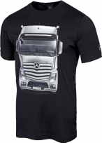 Мужская футболка (черный/серебристо-серый), XL