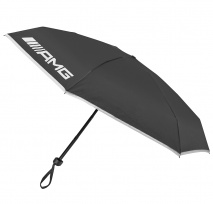 Складной зонт – AMG (черный/белый)