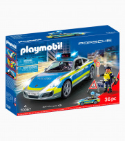 Игрушечный набор PLAYMOBIL® 911 Carrera 4S – “Полицейский автомобиль”