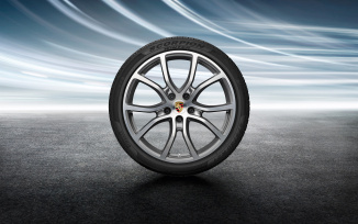 Комплект зимних колес с 21-дюймовыми дисками Cayenne Exclusive Design