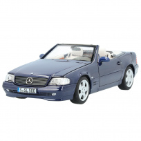 Mercedes SL 500 R129 (1998-2001) (синий), масштаб 1 : 18